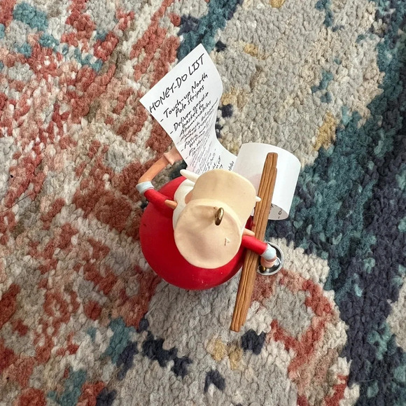 2008 Hallmark Keepsake Ornament Honey-Do List Santa - Picture 6 of 9